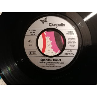 Ballet Spandau - True (45t originale del 1983, Chrysali, VG +)