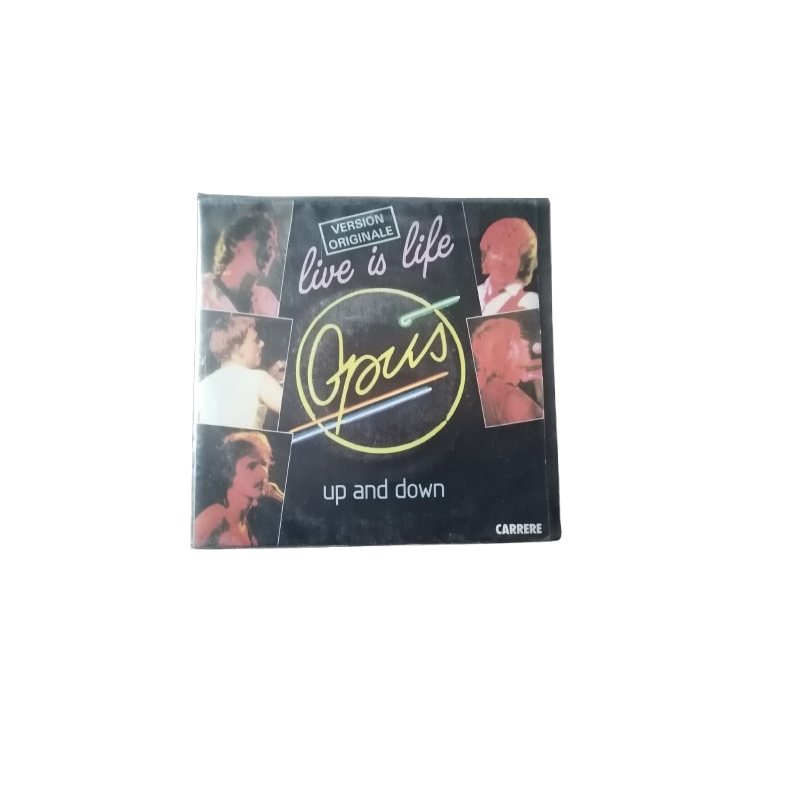 Opus - Live è la vita (45t originale Francia 1984)
