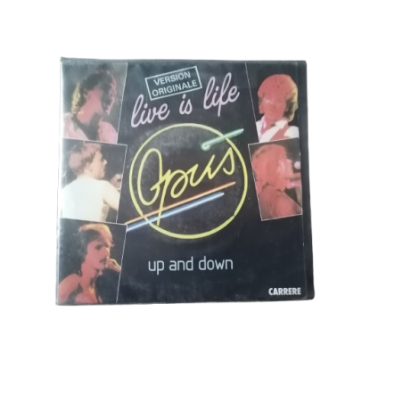 Opus - Live è la vita (45t originale Francia 1984)