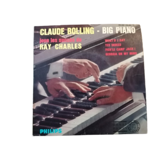Bolling Claude | Big Piano Play Ray Charles | EP 45T Philips 60s