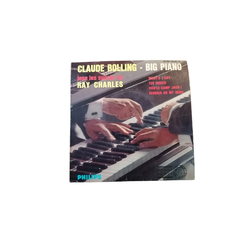 Claude Bolling | Big Piano joue Ray Charles | EP 45T Philips années 60