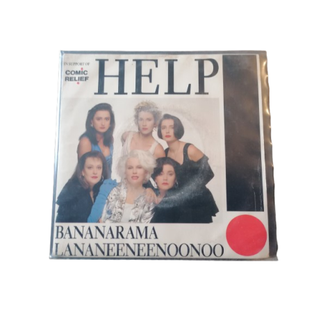 BANANARAMA - ¡AYUDA! / Na nee noo NOO - 45T COMIC RELIFICE (1989)
