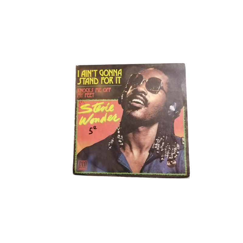 Stevie Wonder – I Ain’t Gonna Stand For It (45T Motown France)
