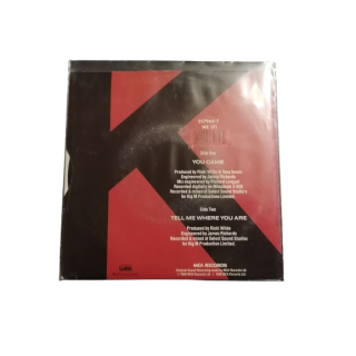 Kim Wilde - Viniste (45 tours Original MCA, 1988)
