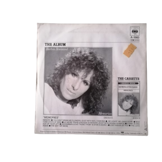 Barbra Streisand - Memory | 45 TOURS CBS (1981)