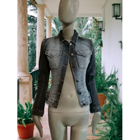 OPPIO jeans jacket 90s deadstock – Size 32 FR rare