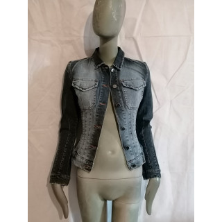 OPPIO jeans jacket 90s deadstock – Size 32 FR rare