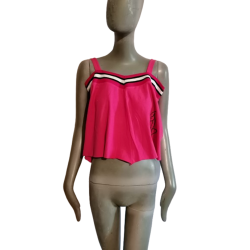 Parte superior Baby Phat Y2K Rose Fucsia Cultivo de fluido T.m Vintage