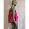 Top Baby Phat Y2K rose fuchsia crop fluide T.M vintage