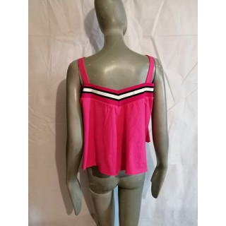 Top Baby Phat Y2K Rose Fuchsia Crop Fluid T.M Vintage