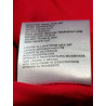 Dirk Bikkembergs Polo Rouge Y2K Deadstock Football Logo – Taille S