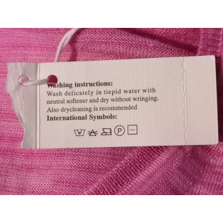 Maglione di cashmere rosa Maria Sartini - Made in Italy - Nuove condizioni