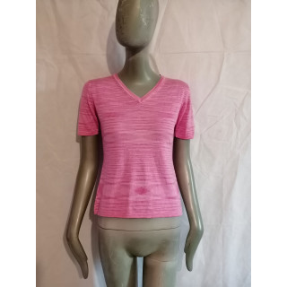 Camisola de cashmere rosa Maria Sartini - Feito em Itália - Nova Condição