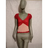 Top Vintage Roberta Scarpa Y2K Tulle trasparente Made in Italy