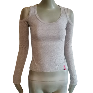 Top Y2K Miss Sixty épaules dénudées deadstock