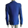 Blauwe Blauwe Elektrische Vrouw Blazer L - Chic Elegant