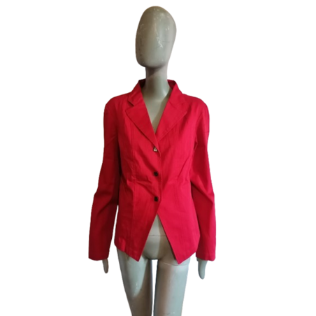 Blazer Vermelho Calterou Cecilia Bilaci Nove T48