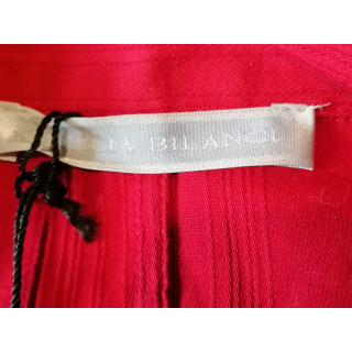 Blazer rojo Calterado Cecilia Bilaci Nueve T48