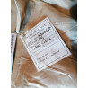 Saia de seda vintage feita em França - Emmanuel Chaussade T40