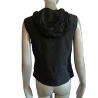 Vintage Hoodie Block 60 black Y2K Made in Italy