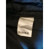 Vintage hood vest Block 60 Black Y2K Made in Italy