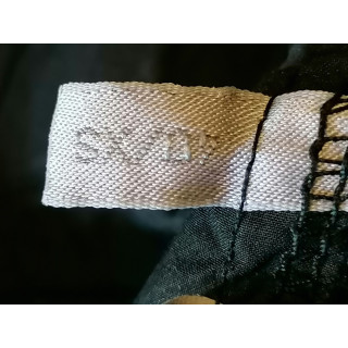 Gilet à capuche vintage Block 60 noir Y2K Made in Italy