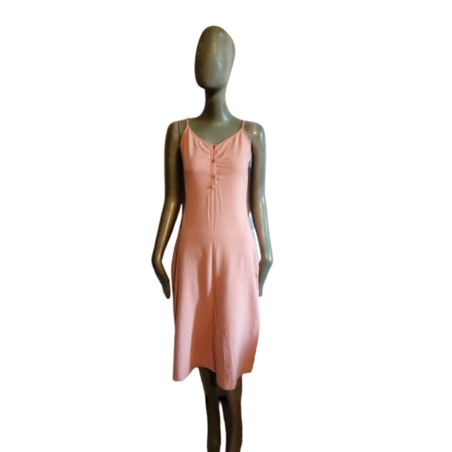 Vintage dress Cerruti Jeans 90s – Minimalist pink nightdress