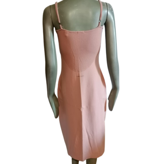 Abito vintage Cerruti Jeans Anni '90 - Nightie minimalista rosa