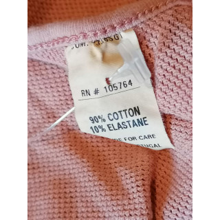 Weinlesekleid Cerruti Jeans 90er Jahre - rosa minimalistischer Nachthemd
