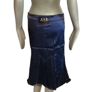 Falda de satén y2k Gai Mattiolo XXY - Vintage 2003 - T44