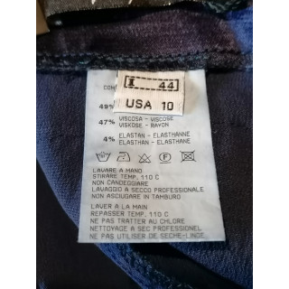 Jupe satinée Y2K Gai Mattiolo XXY – Vintage 2003 – T44
