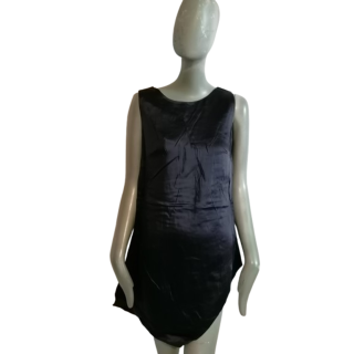 Short dress Helena Van Haeren Marine size S