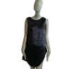 Robe courte Helena Van Haeren marine