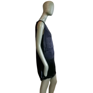 Short dress Helena Van Haeren Marine size S