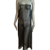 Robe voile nuisette noire Helena Van Raeren Mod 5204