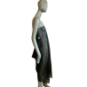 Robe voile nuisette noire Helena Van Raeren Mod 5204