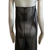 Robe voile nuisette noire Helena Van Raeren Mod 5204