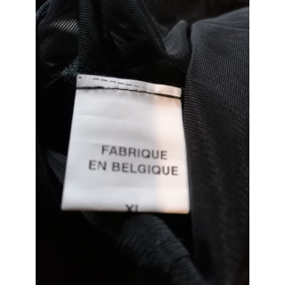 Robe voile nuisette noire Helena Van Raeren Mod 5204
