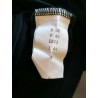 Black & White Asymmetric Top mit Coutières