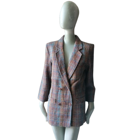Vintage Blazer Damart 100% lana - Hecho en Francia - 80s