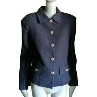 Vintage United Colors der Benetton-Wolljacke - hergestellt in Italien