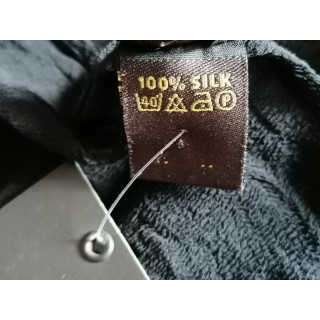 Chemisier Coast 100% soie noir Y2K 2002 comme neuf