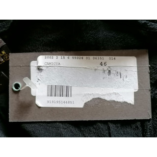 Chemisier Coast 100% soie noir Y2K 2002 comme neuf