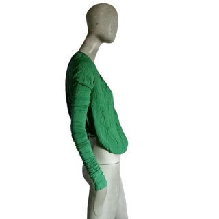 Vivienne Westwood Green Draped Heart Cover - Size 40 IT / 36 EN