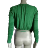 Vivienne Westwood Cubierta de corazón cubierta verde - Tamaño 40 IT / 36 ES