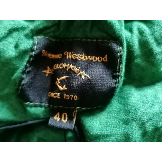 Vivienne Westwood Cubierta de corazón cubierta verde - Tamaño 40 IT / 36 ES