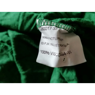 Vivienne Westwood Grüne drapierte Herzdeckel - Größe 40 IT / 36 de