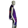 Malìparmi violeta artesanal bordado roubou - neuve parte única