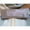 Polo Cerruti Jeans Blanco con cremallera - Tamaño M - Hecho en Portugal