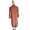 Vintage Brown Long Coat-Classic Cup